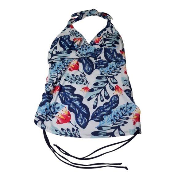 Floral Tankini Top Large - Picture 2 of 4
